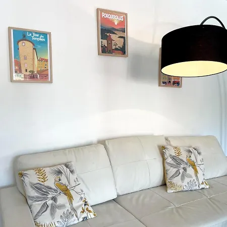 Apartmán Matignon T3 6 Personnes Climatise Parking Hyères